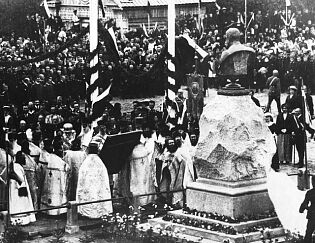 Торжественное открытие памятника П.А. Столыпину 14 (1) сентября 1913 года