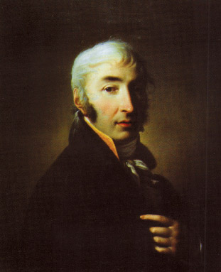 Д.Б. Дамон Ортолани. Портрет Н.М. Карамзина. 1805