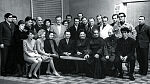 После спектакля «Кактус» по пьесе И.Д. Хмарского на ульяновской студии телевидения. 1969 г.